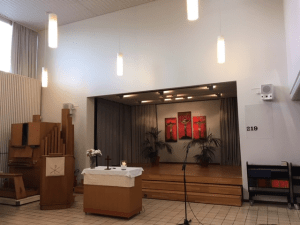 pullakirkkosali, tammikuu 2019